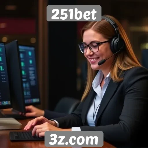 Atendimento ao cliente no site 251bet